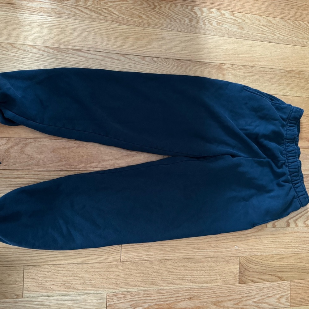 TNA Cozy Navy Fleece Pants